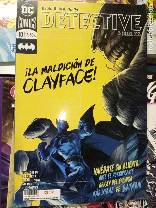 C&oacute;mics: Batman Detective C&oacute;mics 10 La maldici&oacute;n de Clayface. cj25 - Foto 1