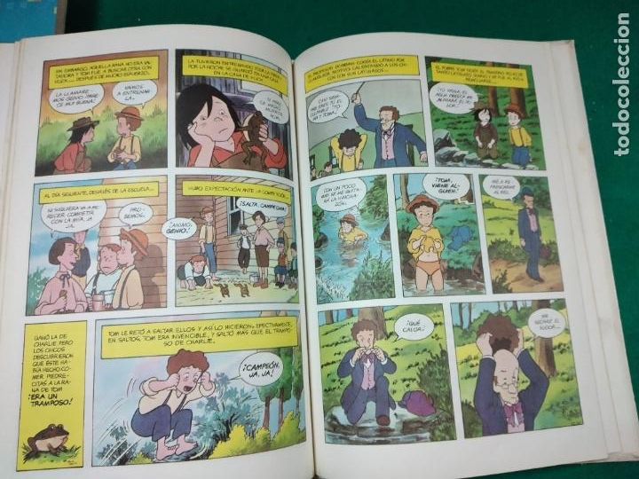 C&oacute;mics: LAS AVENTURAS DE TOM SAWYER. CIRCULO DE LECTORES 1981 - Foto 2