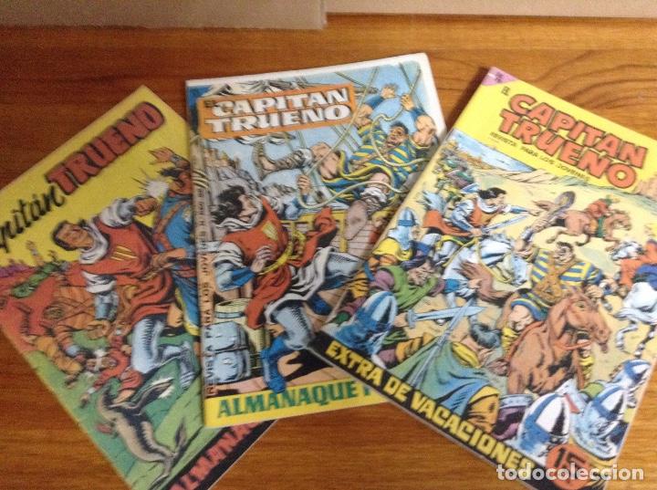 C&oacute;mics: CAPIT&Aacute;N TRUENO 3 ALMANAQUES FACSIMIL - Foto 1