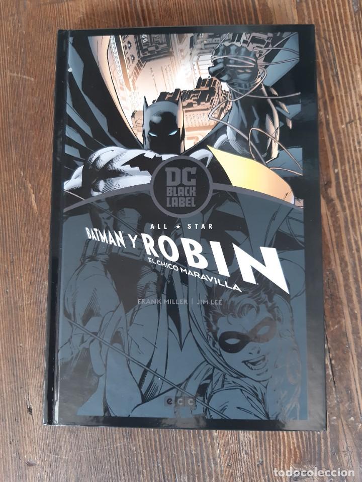 C&oacute;mics: BATMAN Y ROBIN - EL CHICO MARAVILLA (FRANK MILLER / JIM LEE)(DC BLACK LABEL / ECC) - Foto 1