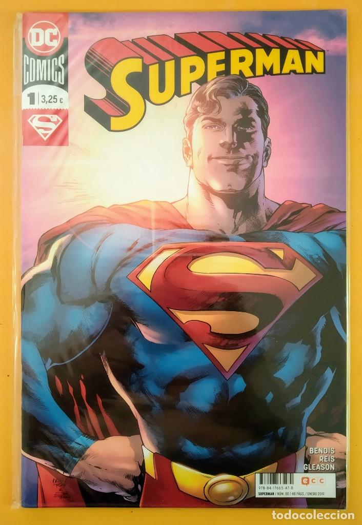 C&oacute;mics: SUPERMAN N&ordm; 80 (N&ordm; 1). BRIAN MICHAEL BENDIS. ECC EDICIONES. DC COMICS. - Foto 1