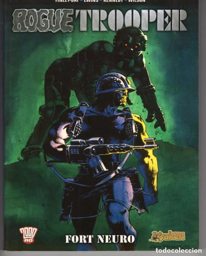 C&oacute;mics: ROGUE TROOPER N&ordm; 2 FORT NEURO - KRAKEN EDICIONES - IMPECABLE - Foto 1