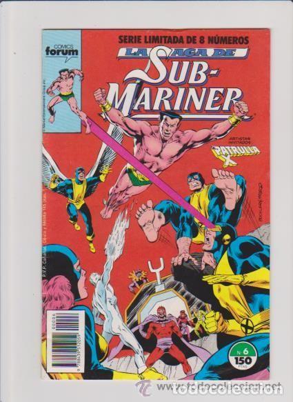 C&oacute;mics: SUB MARINER - N&ordm; 6 - INVITADOS LA PATRULLA X - COMICS FORUM - Foto 1