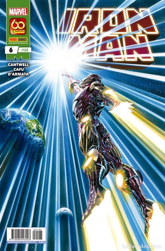 C&oacute;mics: IRON MAN. SERIE ACTUAL. NUMEROS 1 AL 8. PANINI - Foto 2