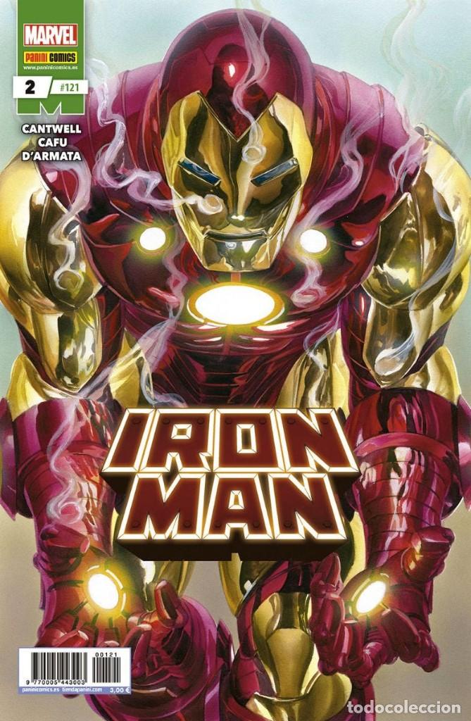 C&oacute;mics: IRON MAN. SERIE ACTUAL. NUMEROS 1 AL 8. PANINI - Foto 3