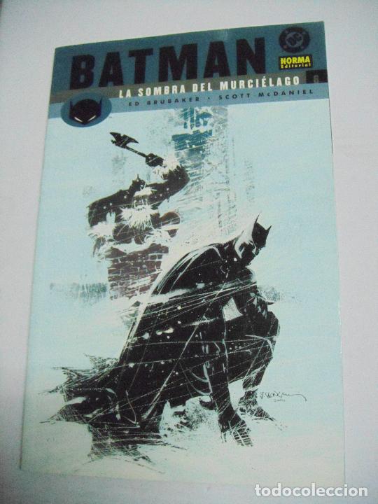 C&oacute;mics: BATMAN - LA SOMBRA DEL MURCI&Eacute;LAGO - N&ordm; 4, 5 y 6 - ED. NORMA - Foto 5