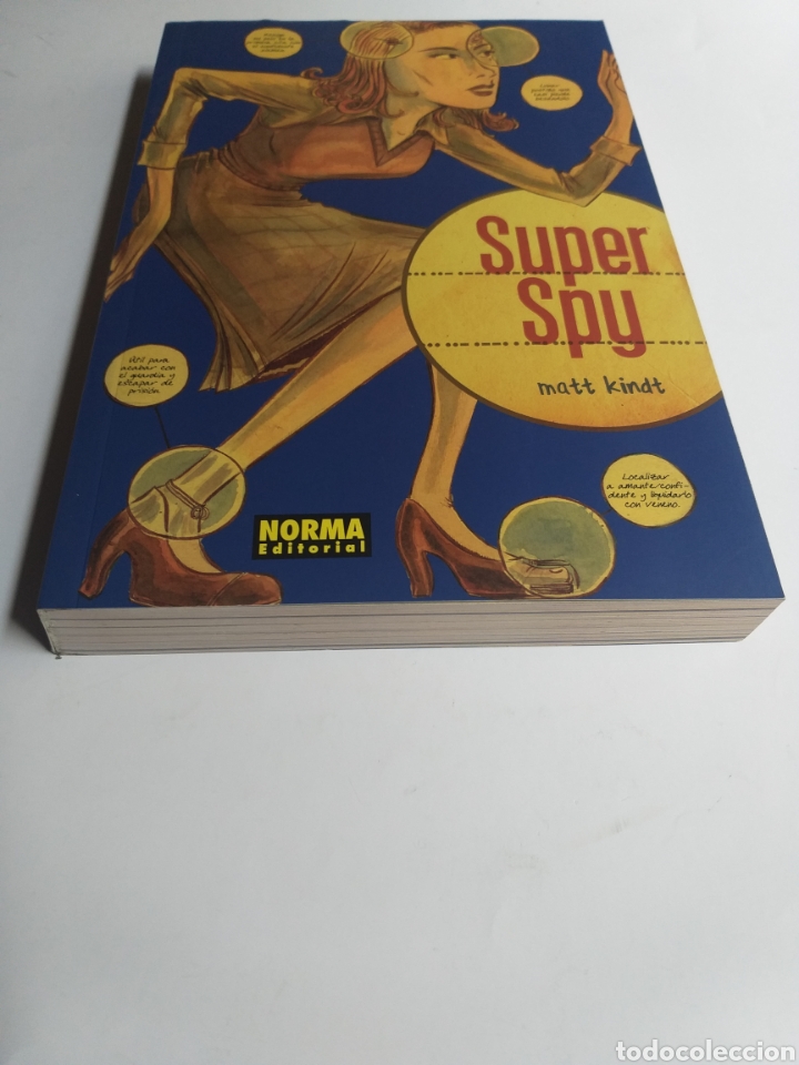 C&oacute;mics: Super Spy Matt Kindt . Norma Editorial 2009 - Foto 2
