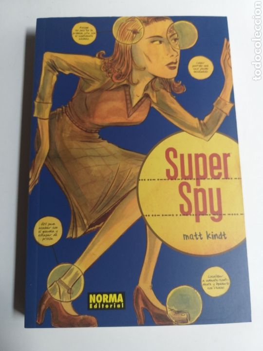 C&oacute;mics: Super Spy Matt Kindt . Norma Editorial 2009 - Foto 1
