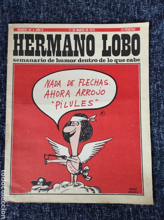 C&oacute;mics: HERMANO LOBO N&ordm; 45 ( HUMOR GRAFICO ) - Foto 1