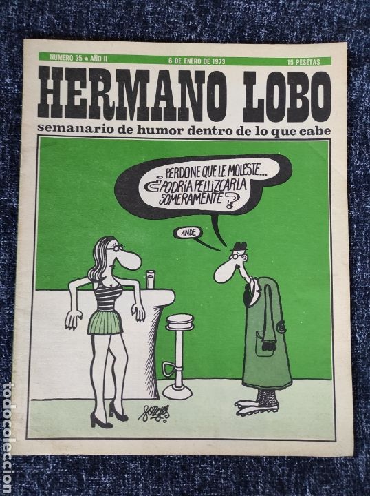 C&oacute;mics: HERMANO LOBO N&ordm; 35 ( HUMOR GRAFICO ) - Foto 1