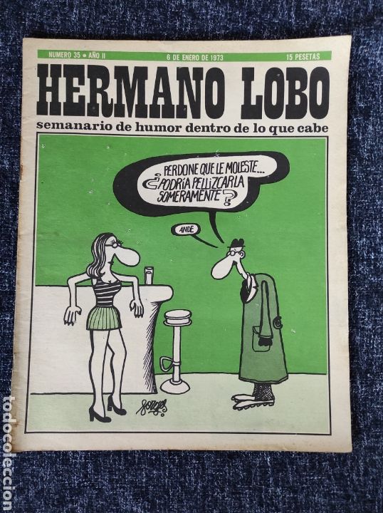 C&oacute;mics: HERMANO LOBO N&ordm; 35 ( HUMOR GRAFICO ) - Foto 1