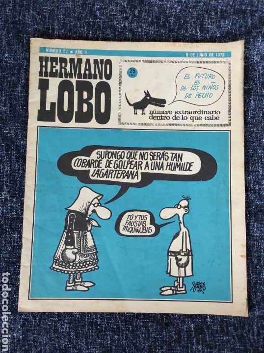 C&oacute;mics: HERMANO LOBO N&ordm; 57 ( HUMOR GRAFICO ) - Foto 1