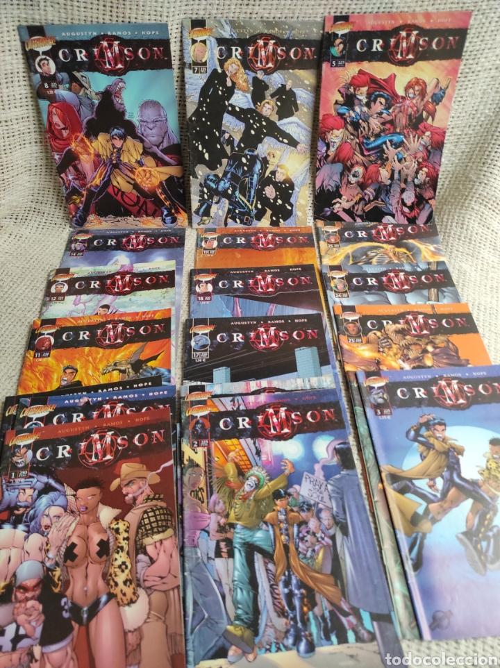 C&oacute;mics: CRIMSON, LOTE DE 21 EJEMPLARES -ED. PLANETA - IMAGE - Foto 3