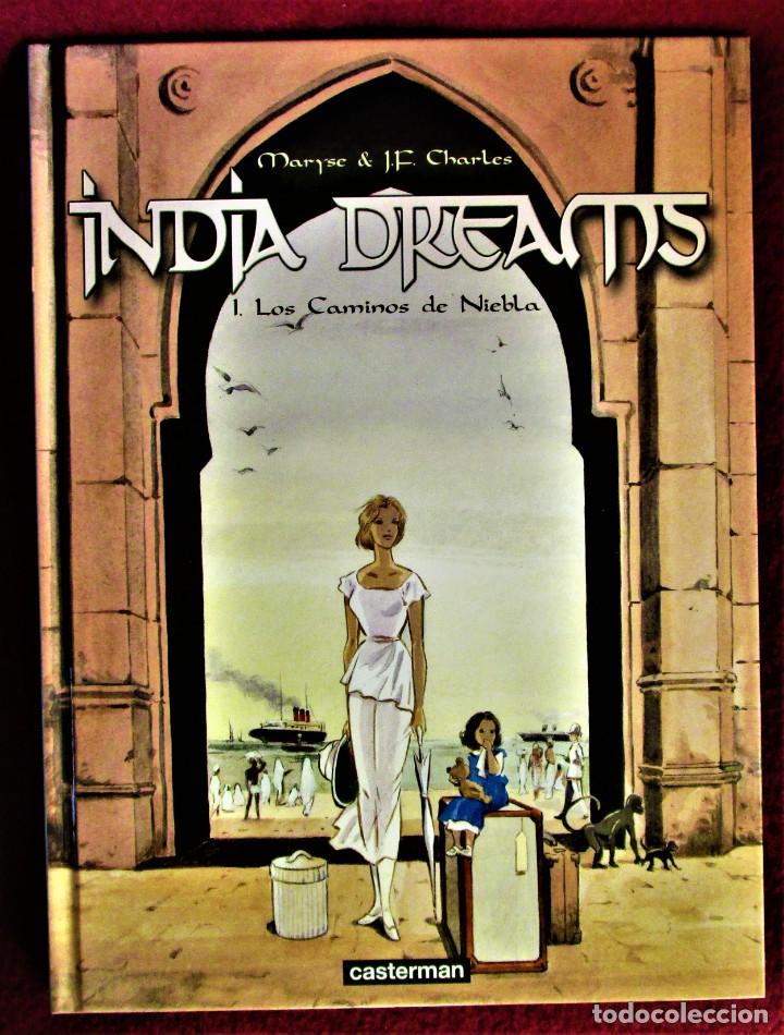 C&oacute;mics: INDIA DREAMS N&ordm; 1 Los caminos de niebla Casterman 2003 Impecable. - Foto 1