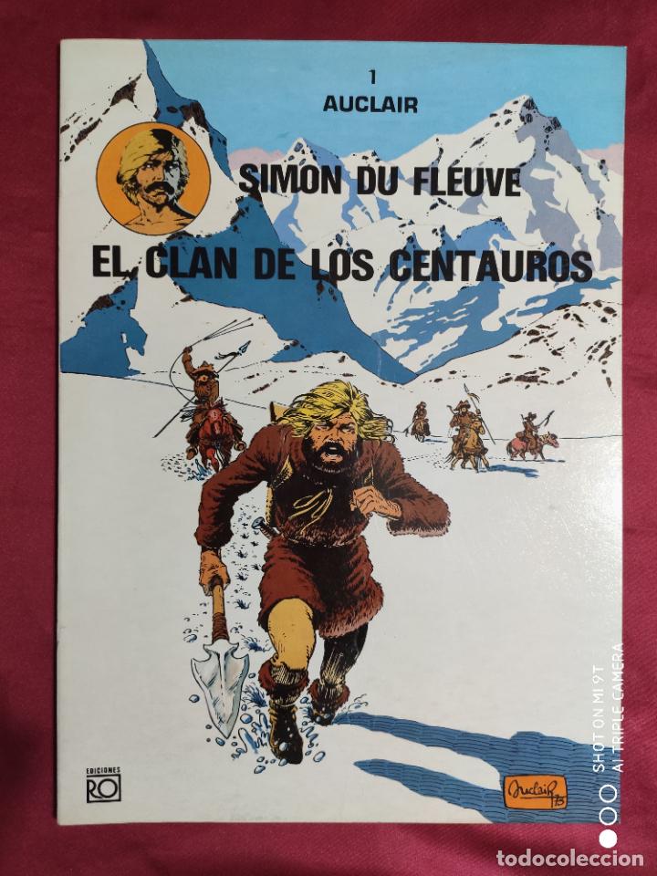 C&oacute;mics: SIMON DU FLEUVE. EL CLAN DE LOS CENTAUROS. EDICIONES R.O. 1981 - Foto 1