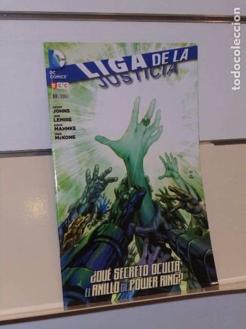 C&oacute;mics: LIGA DE LA JUSTICIA N&ordm; 33 GEOFF JOHNS DC - ECC - Foto 1