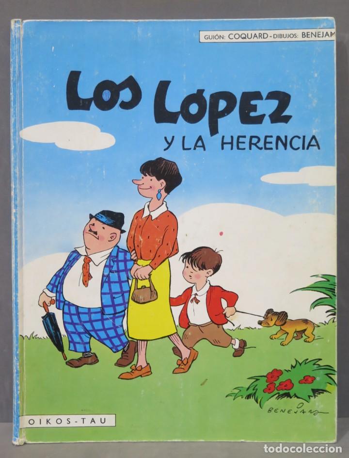 C&oacute;mics: 1972.- LOS L&Oacute;PEZ Y LA HERENCIA. OIKOS-TAU - Foto 1