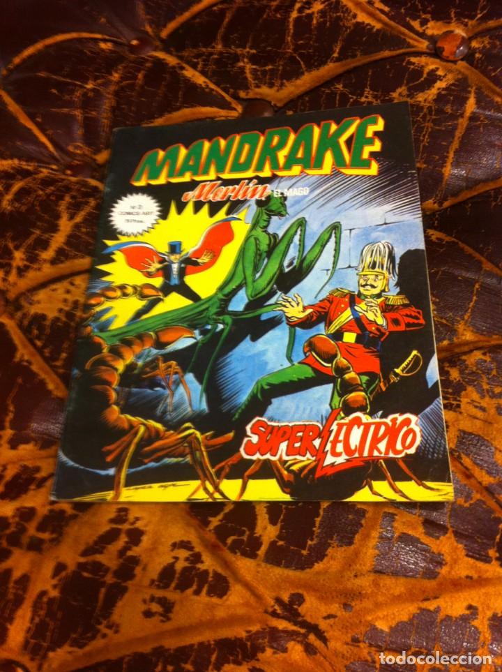C&oacute;mics: C&Oacute;MIC. MANDRAKE. MERL&Iacute;N EL MAGO. N&ordm; 3. COMICS ART. EDICIONES V&Eacute;RTICE, 1980 - Foto 1