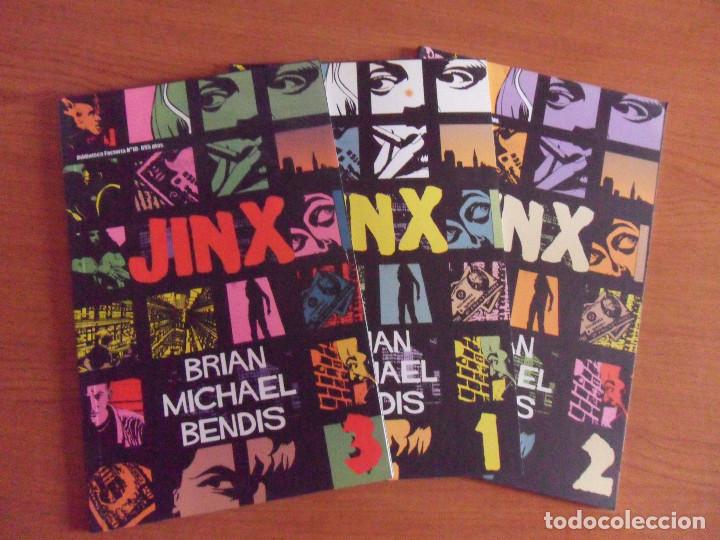 C&oacute;mics: jinx - completa - biblioteca factoria n&ordm; 3,8 y 10 - brian michael bendis - Foto 1