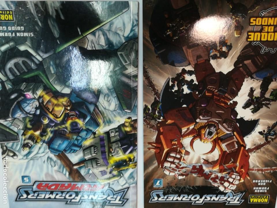 C&oacute;mics: Lote de 7 c&oacute;mic Transformers SA5472 - Foto 3