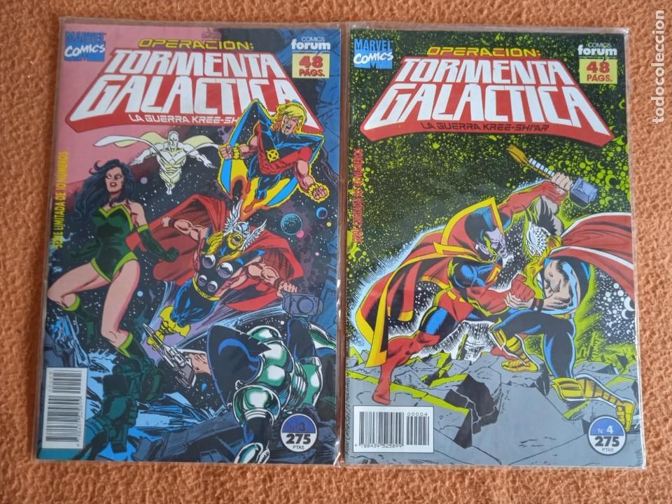 C&oacute;mics: LOTE TORMENTA GALACTICA 3-4 FORUM - Foto 1