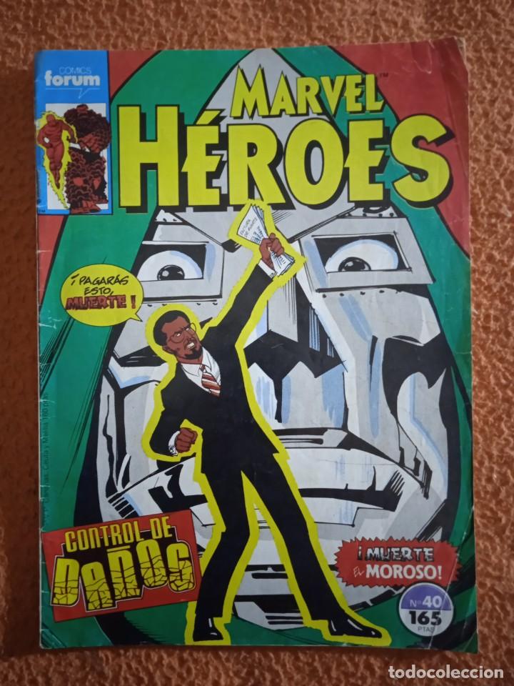 C&oacute;mics: Marvel H&eacute;roes 40 forum - Foto 1