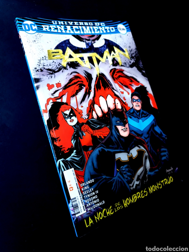 C&oacute;mics: DE KIOSCO BATMAN UNIVERSO DC RENACIMIENTO LA NOCHE DE LOS MUERTOS MONSTRUO ECC - Foto 1