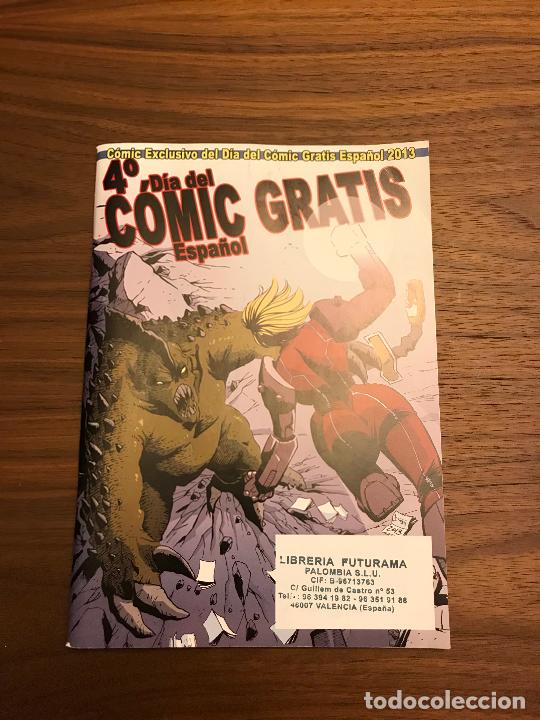 C&oacute;mics: 4&ordm; D&Iacute;A DEL COMIC ESPA&Ntilde;OL GRATIS 2013, LIBREIA FUTURAMA - Foto 1