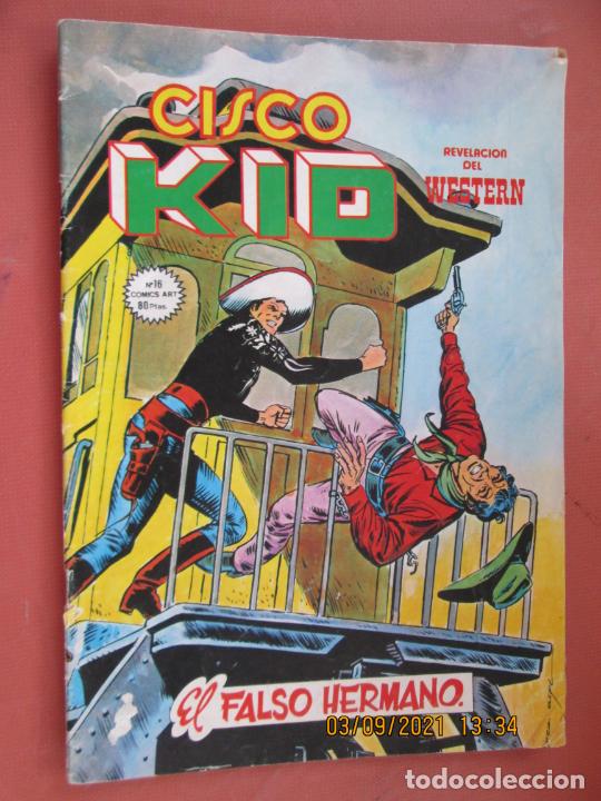 C&oacute;mics: CISCO KID - N&ordm; 16 - EL FALSO HERMANO - EDICIONES VERTICE. - Foto 1