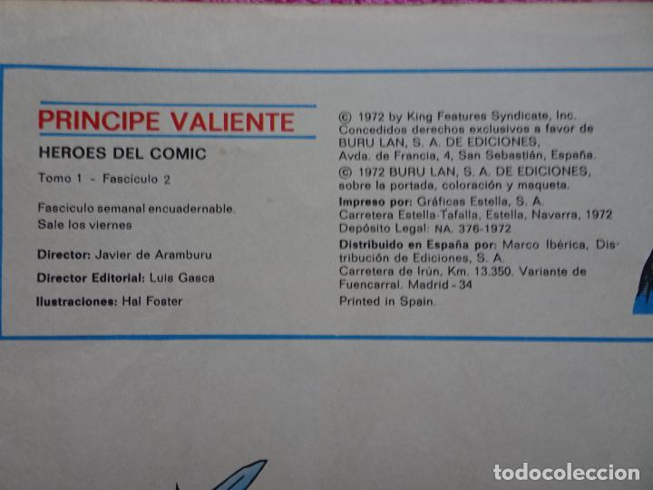 C&oacute;mics: pr&iacute;ncipe valiente 2 ediciones burulan 1972 buru lan h&eacute;roes del comic la emboscada - Foto 3