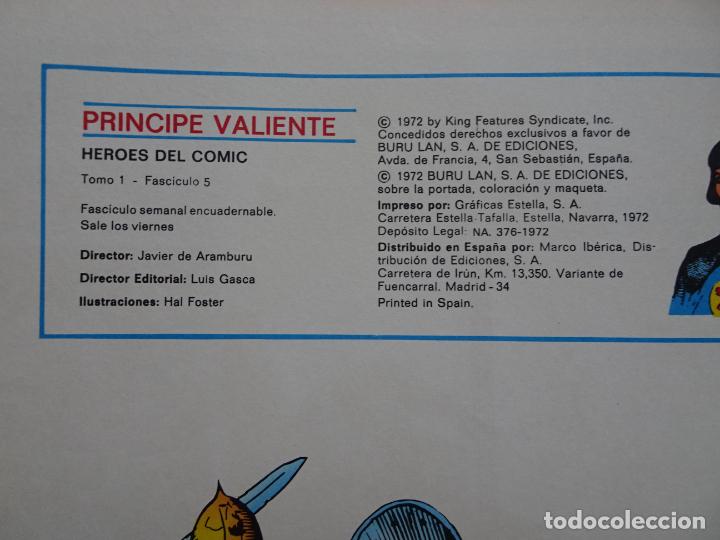 C&oacute;mics: pr&iacute;ncipe valiente 5 ediciones burulan 1972 buru lan h&eacute;roes del comic - Foto 3