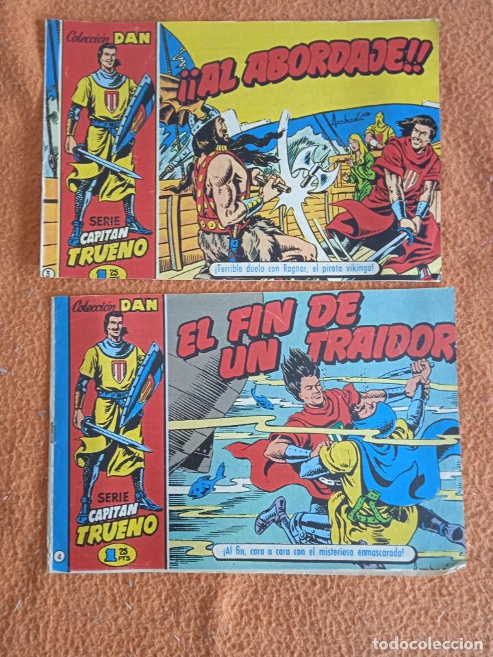 Comics: Facs&iacute;mil 3-4 colecci&oacute;n Dan el capit&aacute;n trueno