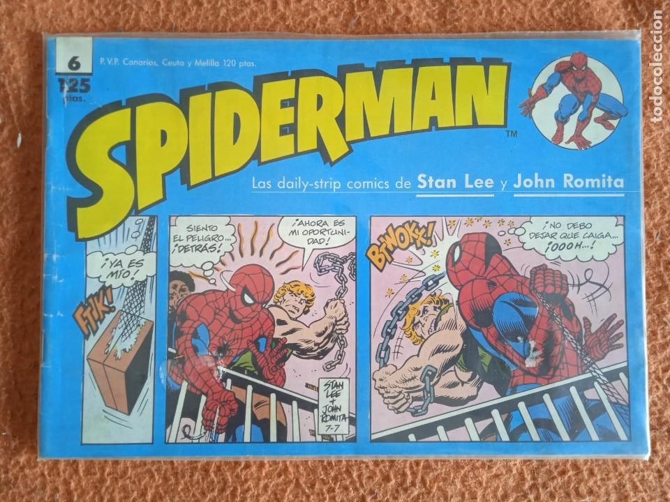 C&oacute;mics: Spiderman Los daily strip comics de Stan Lee y John Romita 6 - Foto 1
