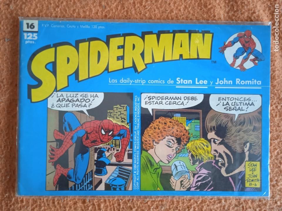 C&oacute;mics: Spiderman Los daily strip comics de Stan Lee y John Romita 16 - Foto 1