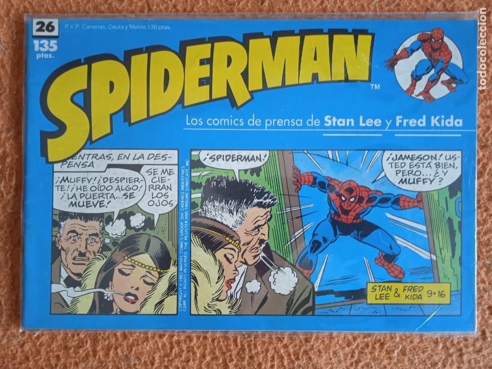 C&oacute;mics: Spiderman Los daily strip comics de Stan Lee y John Romita 26 - Foto 1