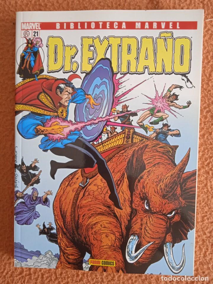 C&oacute;mics: BIBLIOTECA MARVEL DR.EXTRA&Ntilde;O 21-PANINI - Foto 1