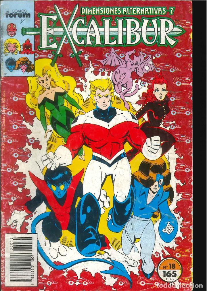 Comics: EXCALIBUR VOLUMEN 1 C&Oacute;MICS F&Oacute;RUM MARVEL BOX1 N&Uacute;MERO 18
