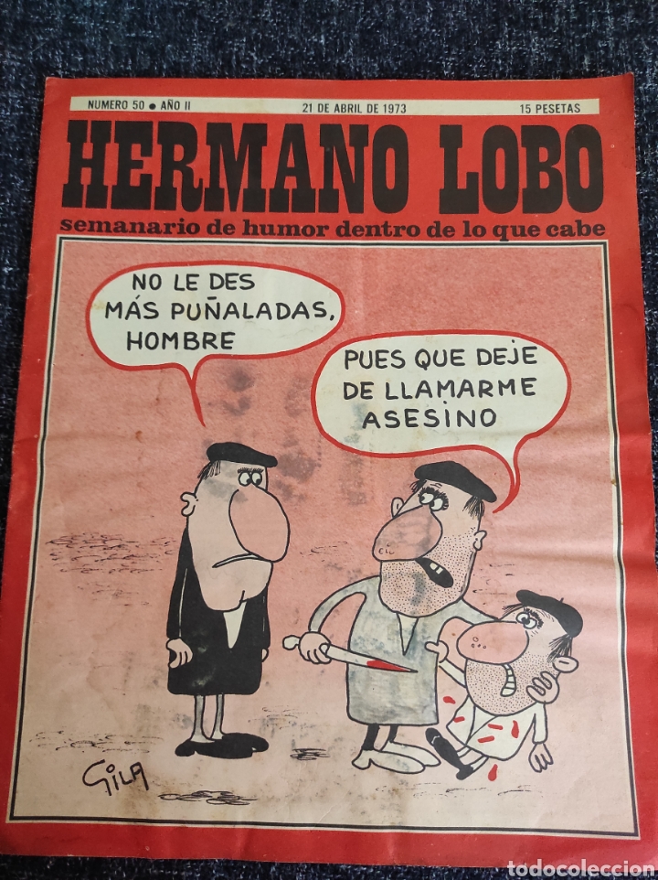 C&oacute;mics: HERMANO LOBO N&ordm; 50 ( HUMOR GRAFICO ) - Foto 1