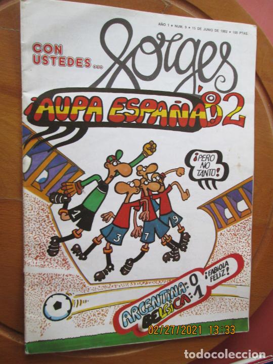 C&oacute;mics: CON USTEDES ... FORGES 82 - N&ordm; 9 - JUNIO 1982. - Foto 1