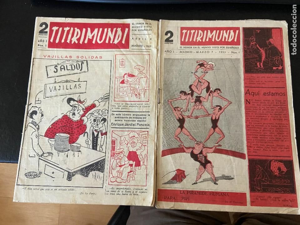C&oacute;mics: titirimundi n&ordm; 1 y 5 buen estado - Foto 1