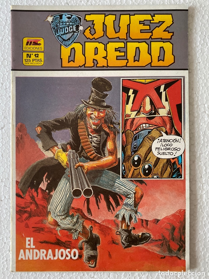 C&oacute;mics: JUEZ DREDD #12 MC EDICIONES de retapado en perfecto estado - Foto 1