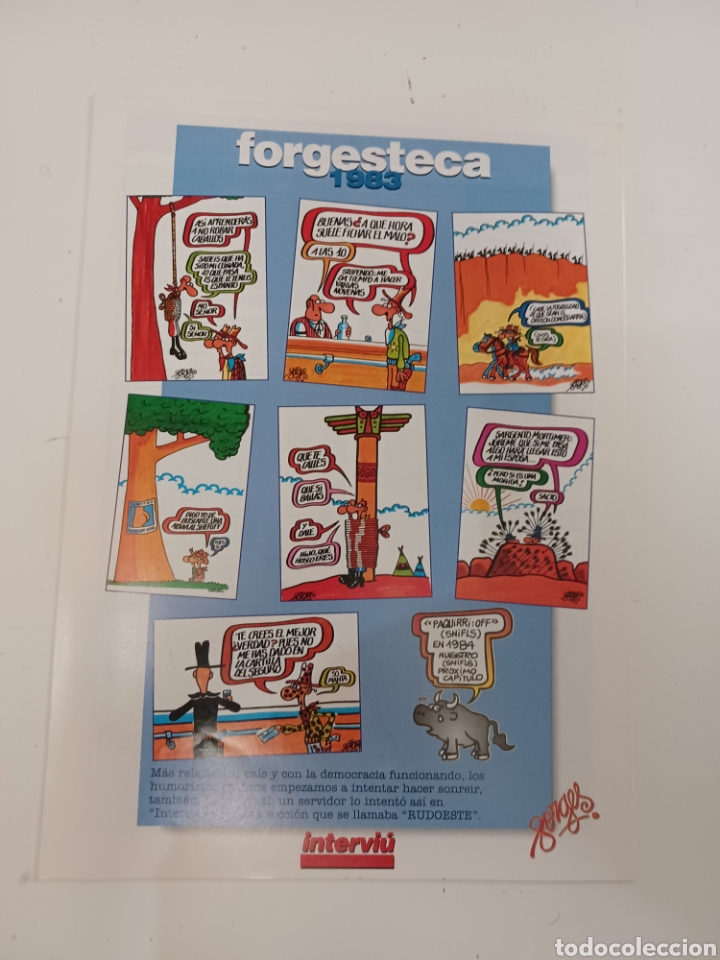 C&oacute;mics: C&oacute;mic Interviu Historia de la transici&oacute;n fasciculo N&deg; 8 Forges - Foto 4