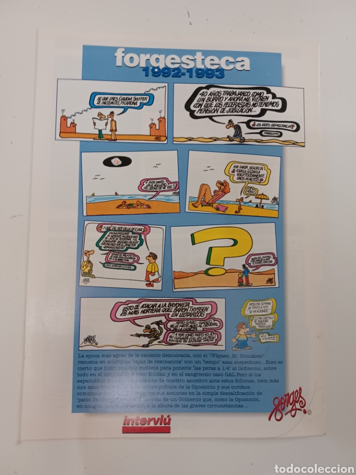 C&oacute;mics: C&oacute;mic interviu Historia de la transici&oacute;n fasciculo N&deg; 16 Forges - Foto 4