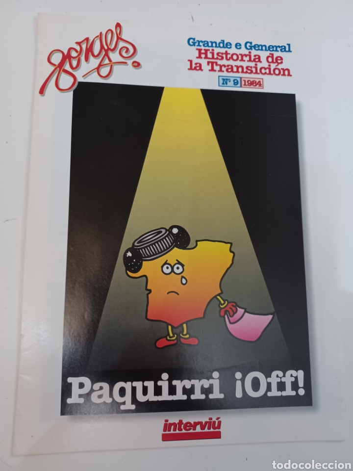 C&oacute;mics: C&oacute;mic interviu Historia de la transici&oacute;n fasciculo N&deg; 9 de Forges - Foto 1