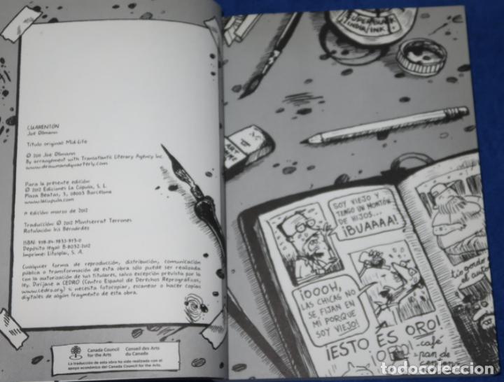 C&oacute;mics: Cuarenton - Joe Ollmann - Ediciones La C&uacute;pula (2012) - Foto 3