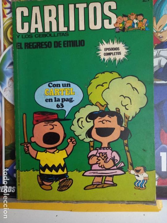 C&oacute;mics: SNOOPY CARLITOS Y LOS CEBOLLITAS EL REGRESO DE EMILIO - Foto 1