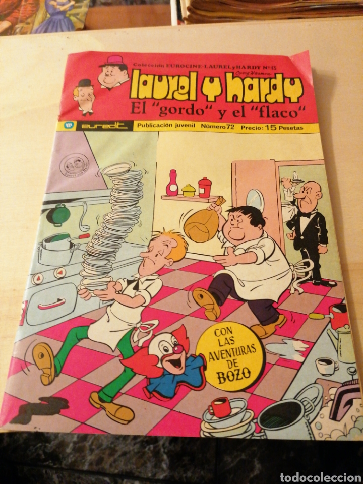 C&oacute;mics: C&oacute;mic laurel y hardy n&uacute;mero 72 - Foto 1