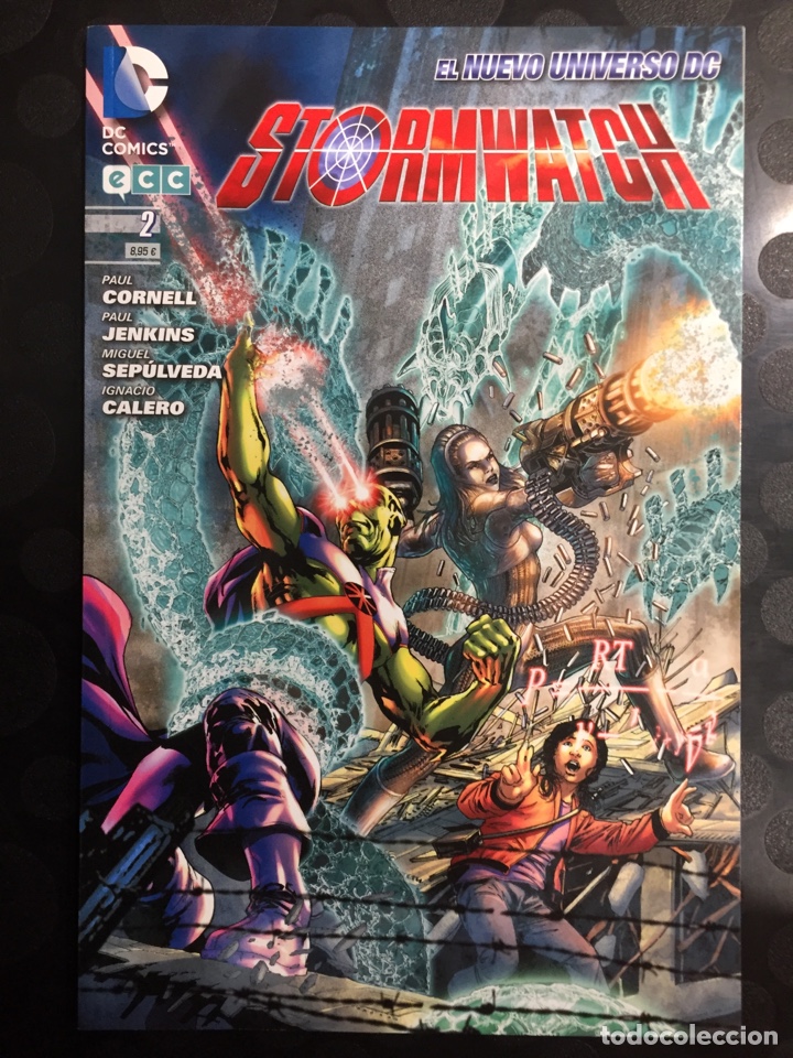 C&oacute;mics: STORMWATCH NUEVO UNIVERSO DC N.2 H&Eacute;ROES UNIVERSALES DC ECC ( 2012/2013 )
