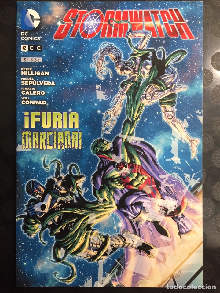 C&oacute;mics: STORMWATCH NUEVO UNIVERSO DC N.3 FURIA MARCIANA DC ECC ( 2012/2013 )