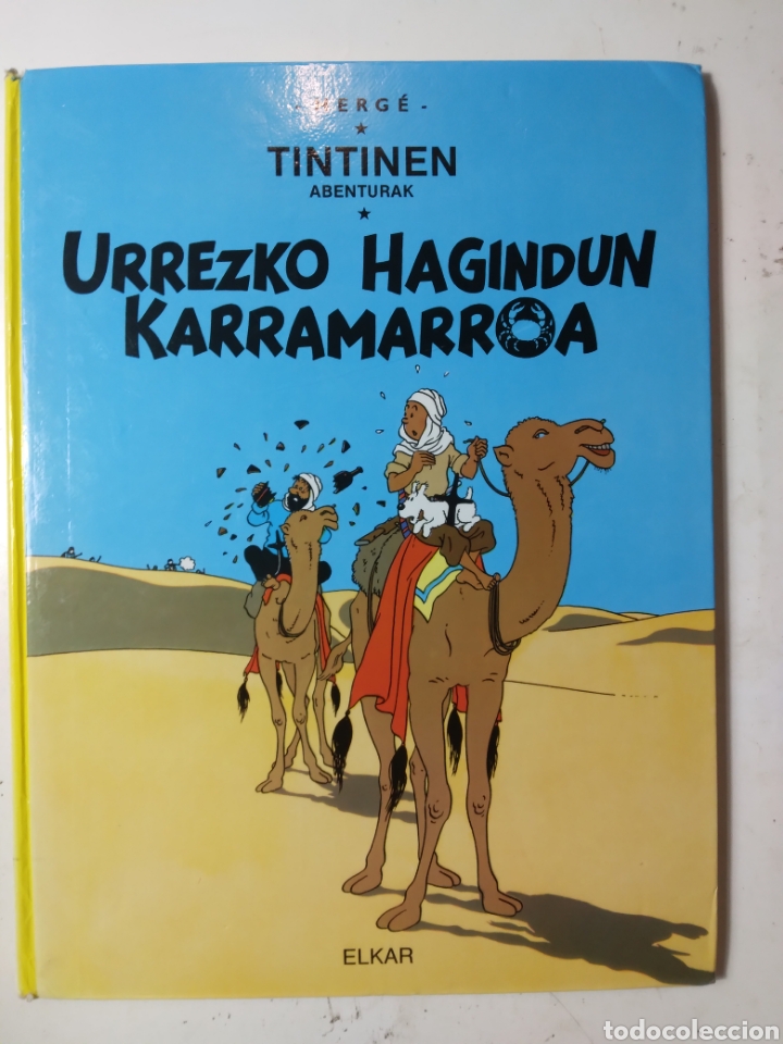 C&oacute;mics: Tintin, Elkar, Urrezko Hagindun karramarroa - Foto 1